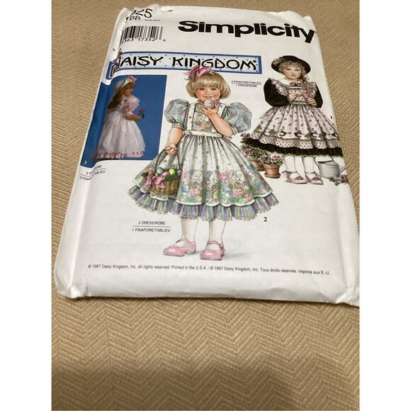 Vintage Sewing Pattern Simplicity Children 9925 - Picture 2 of 4